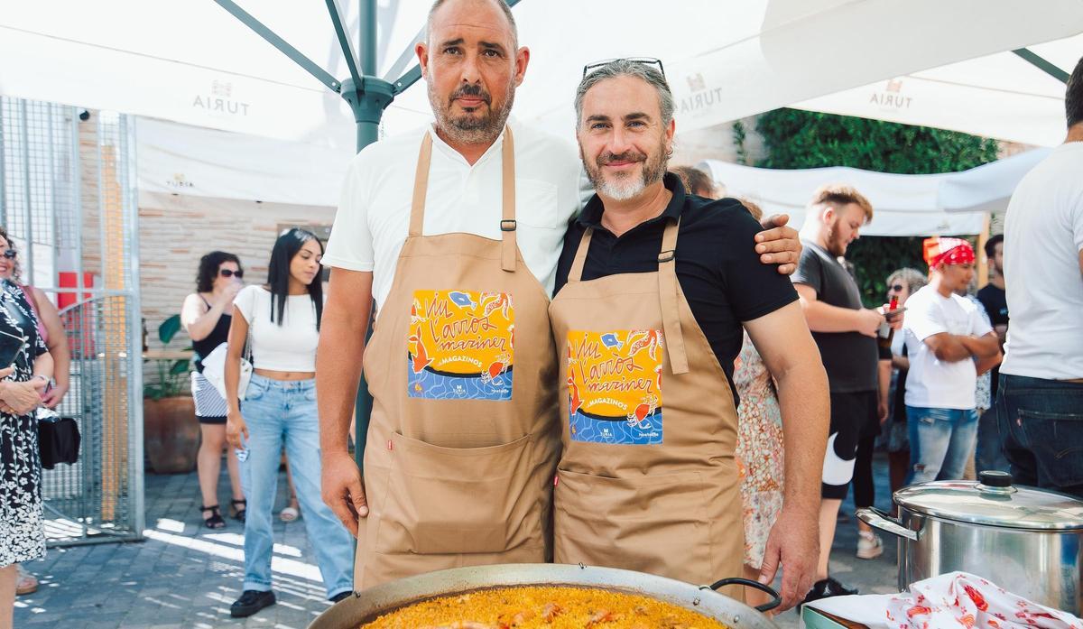 Salvador Pastor “Rihuet” y Joan Ballester, ganadores del "II Concurs Viu l'Arròs Mariner"