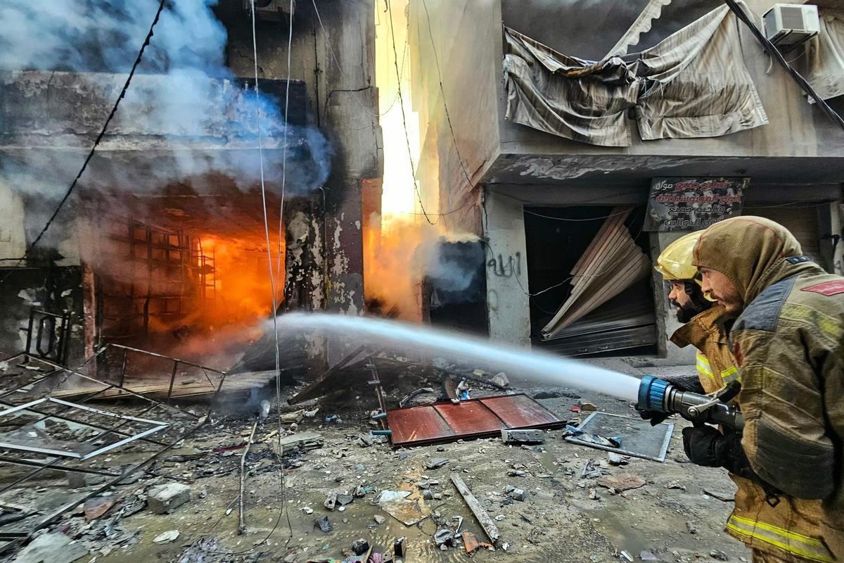 Israel dispara un misil contra un bloque de pisos en Beirut