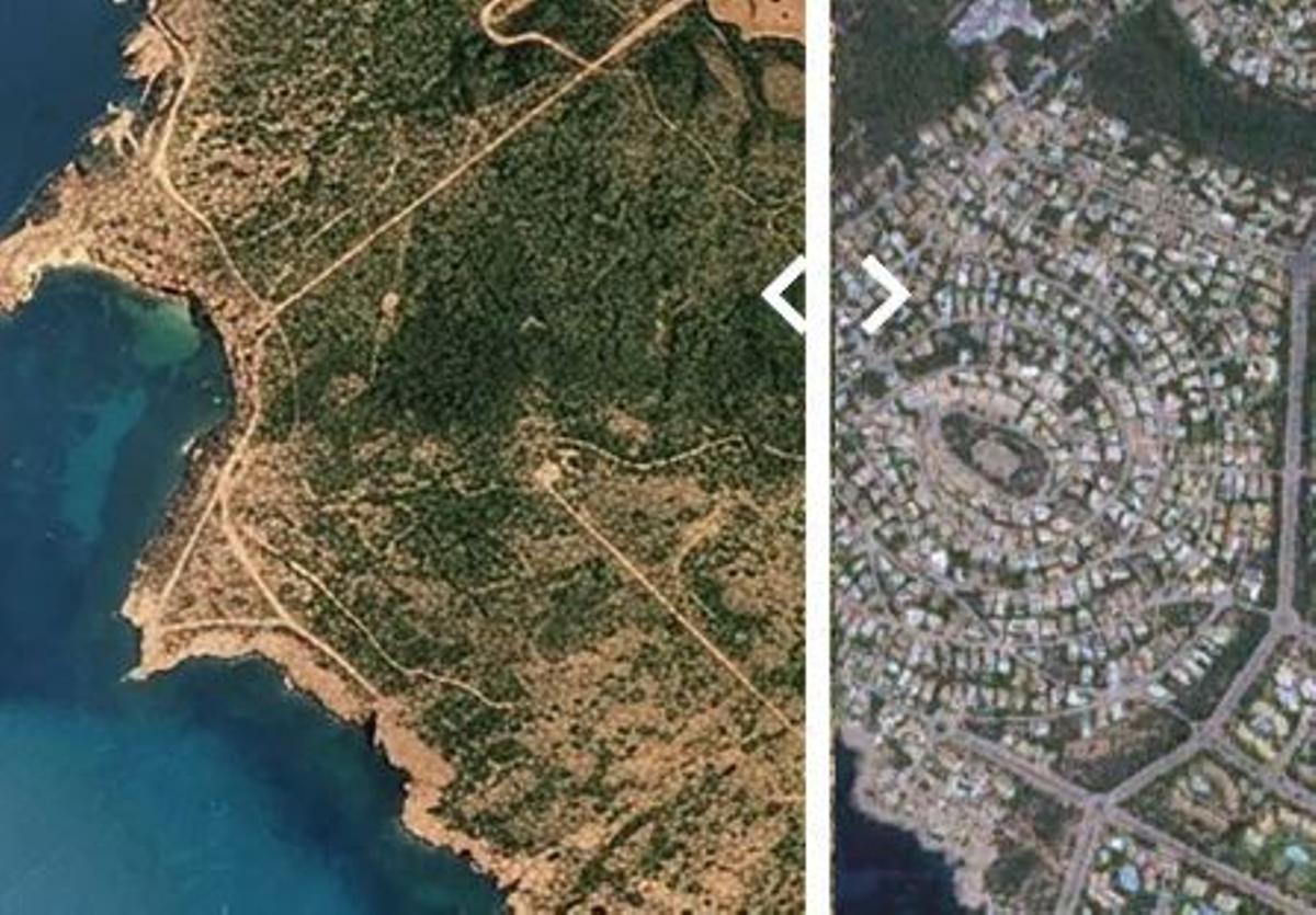 De naturaleza a urbanizaciones: el vídeo que compara Calvià en 1956 y 2026 reabre el debate urbanístico