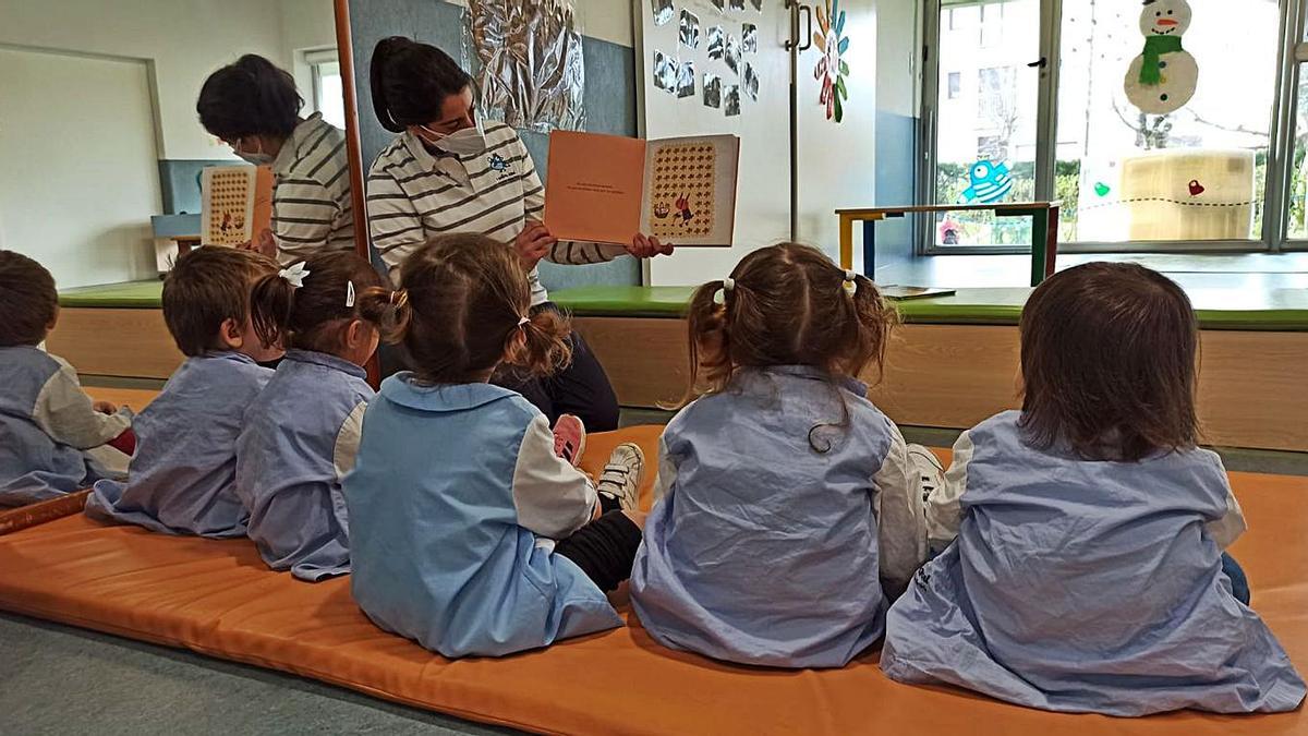 Imagen de archivo de la escuela infantil de O Grove, situada en el barrio de Rons.