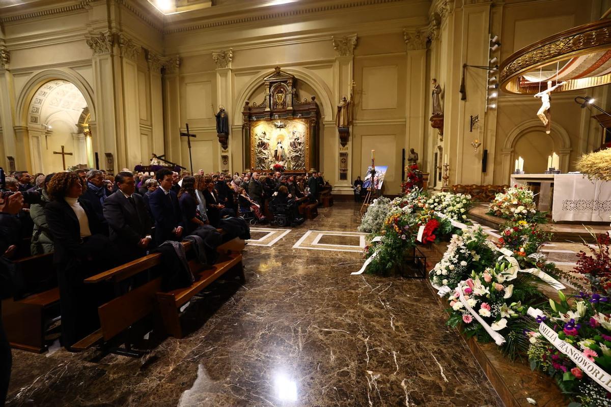 Funeral por la muerte de Jorge García-Dihinx y Natalia Román en el alud de Panticosa Funeral por la muerte de Jorge García-Dihinx y Natalia Román en el alud de Panticosa