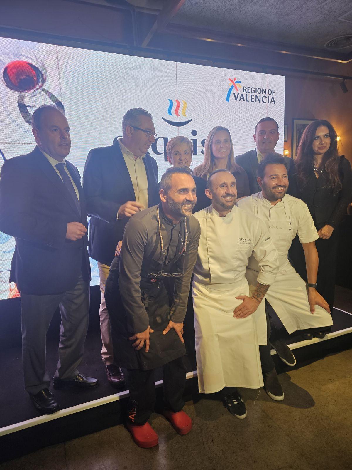 Una de las actividades fue una presentación gastronómica.