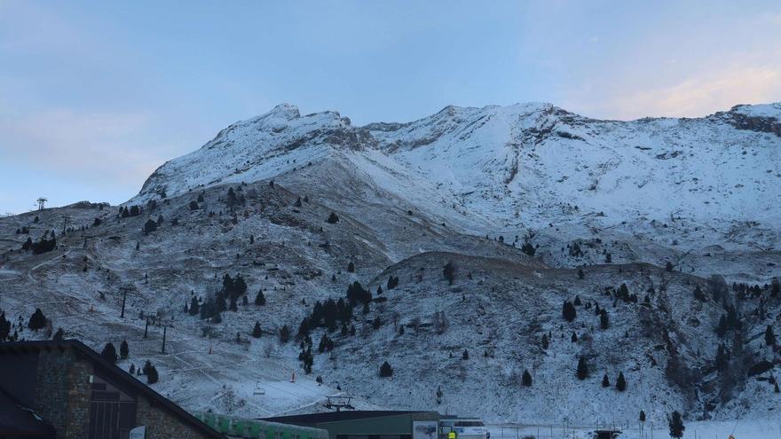 Zona Ampriu de la estación de Cerler, este sábado.