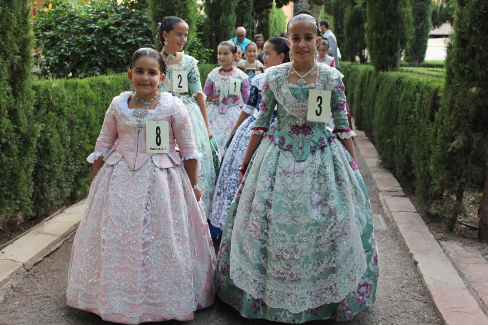 Los Jardines de Monforte acogieron la prueba de las infantiles con moño único