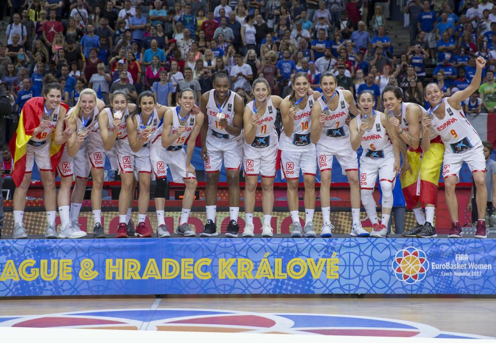 Alba Torrens gana la medalla de oro con España en el Europeo