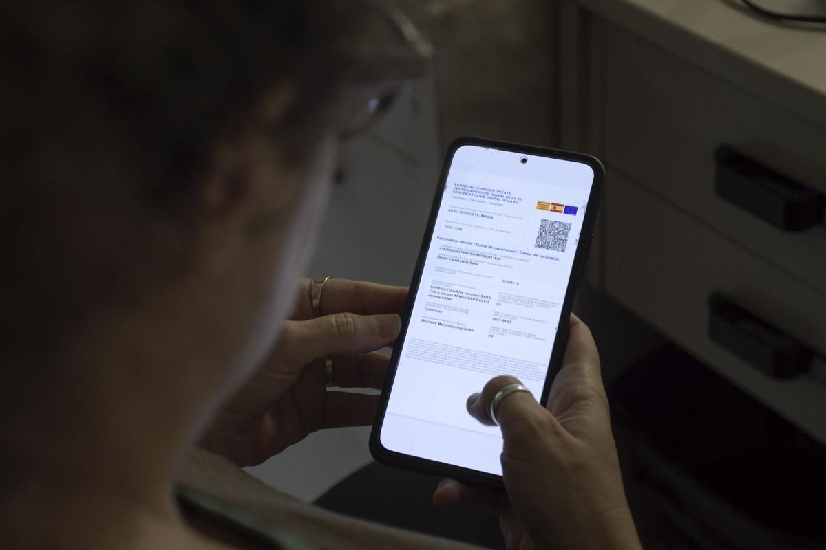 Un usuari consulta La Meva Salut