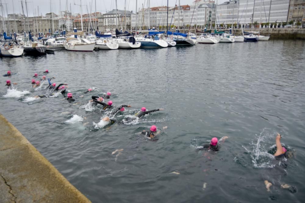 Travesía a nado Coruña 10.000