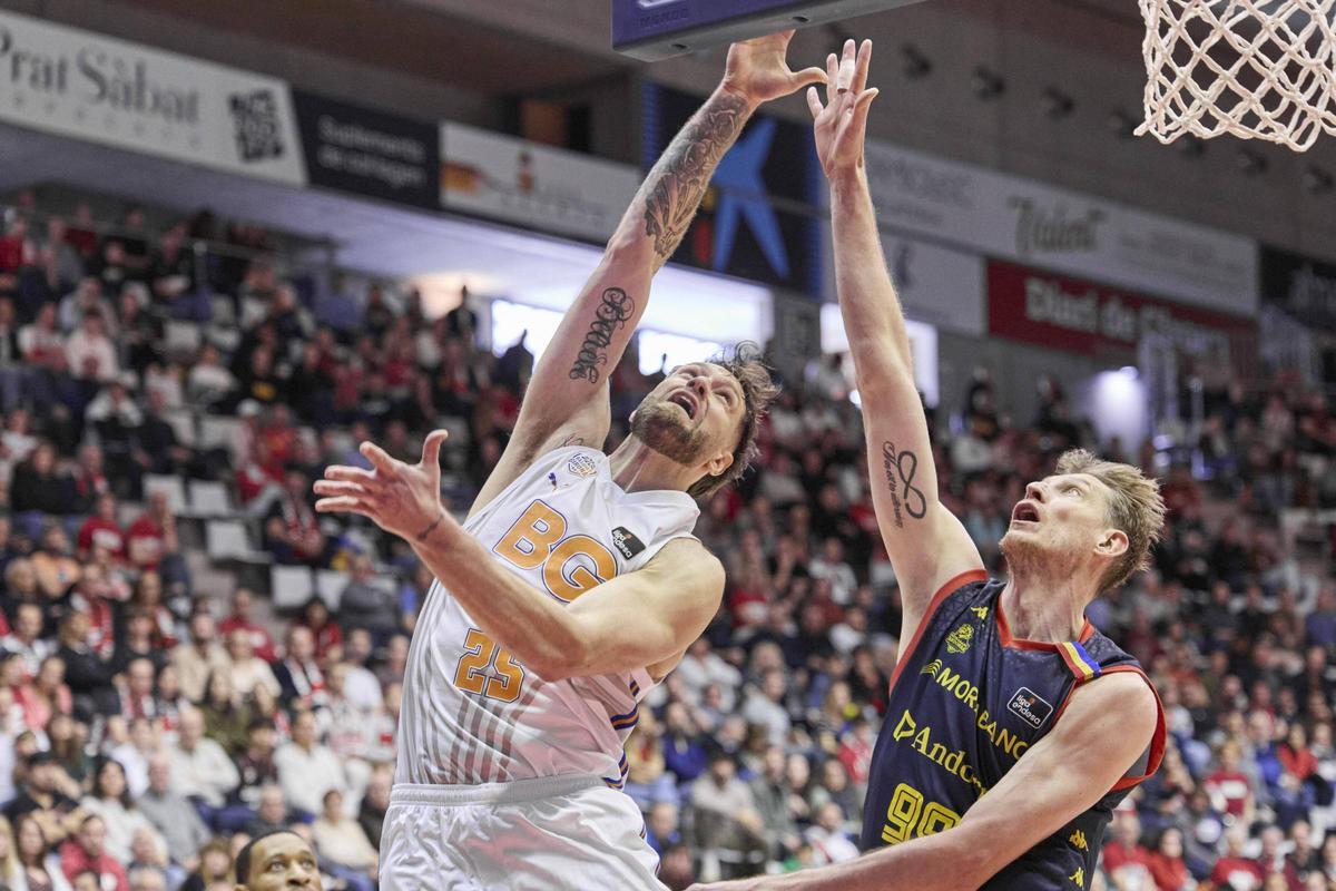 Maric en acció contra l'Andorra