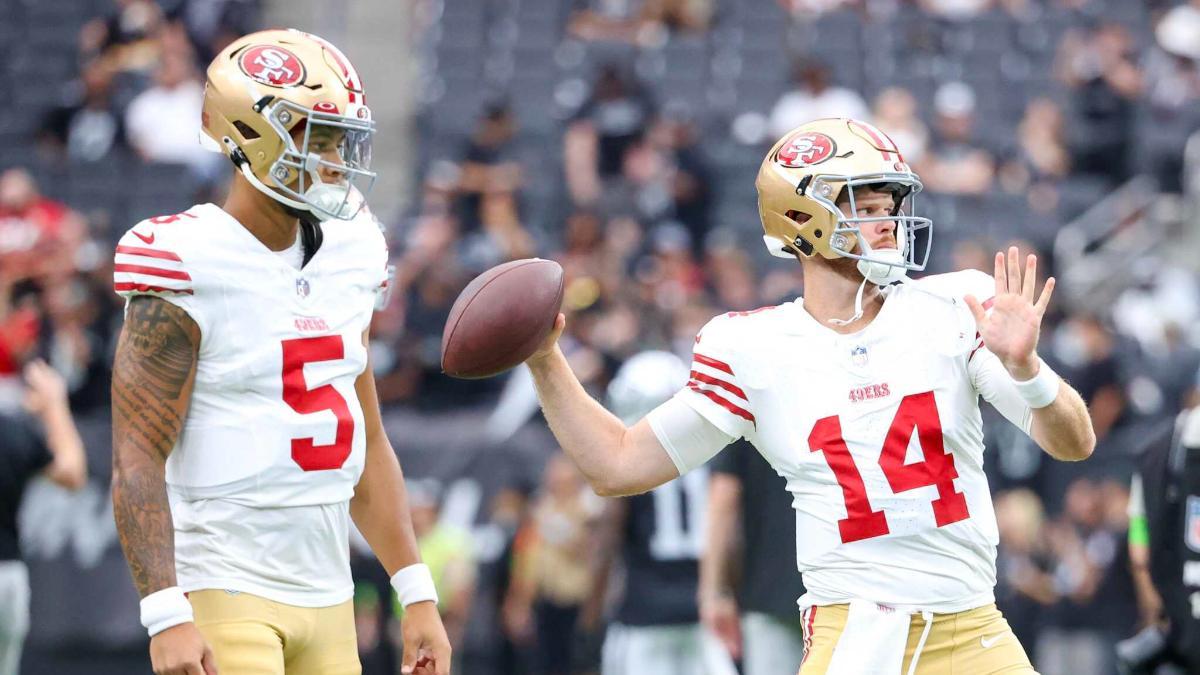 Trey Lance y Sam Darnold