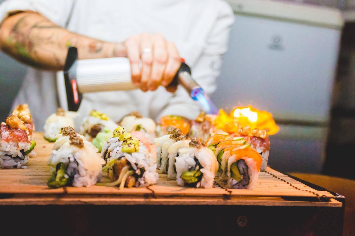 El mejor sushi de Málaga, en un restaurante situado en una gasolinera
