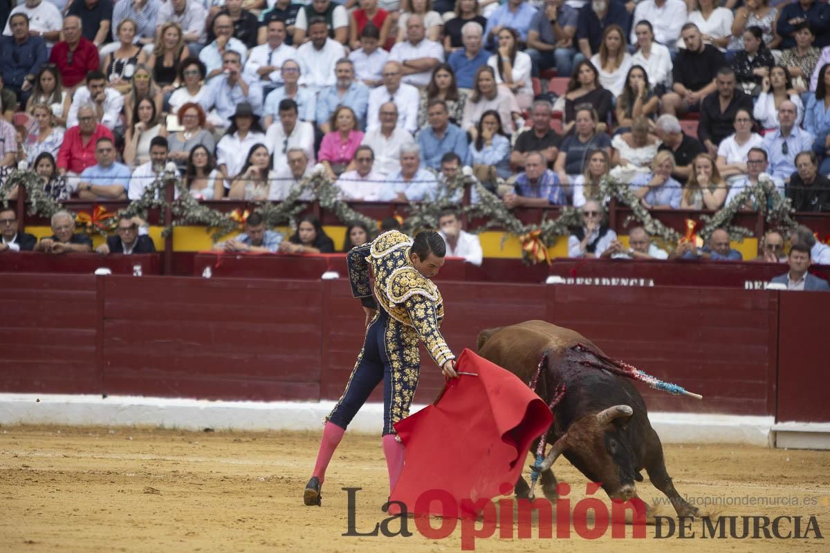 Cuarta corrida en la Feria Taurina de Murcia (Castella, Manzanares y Ureña)