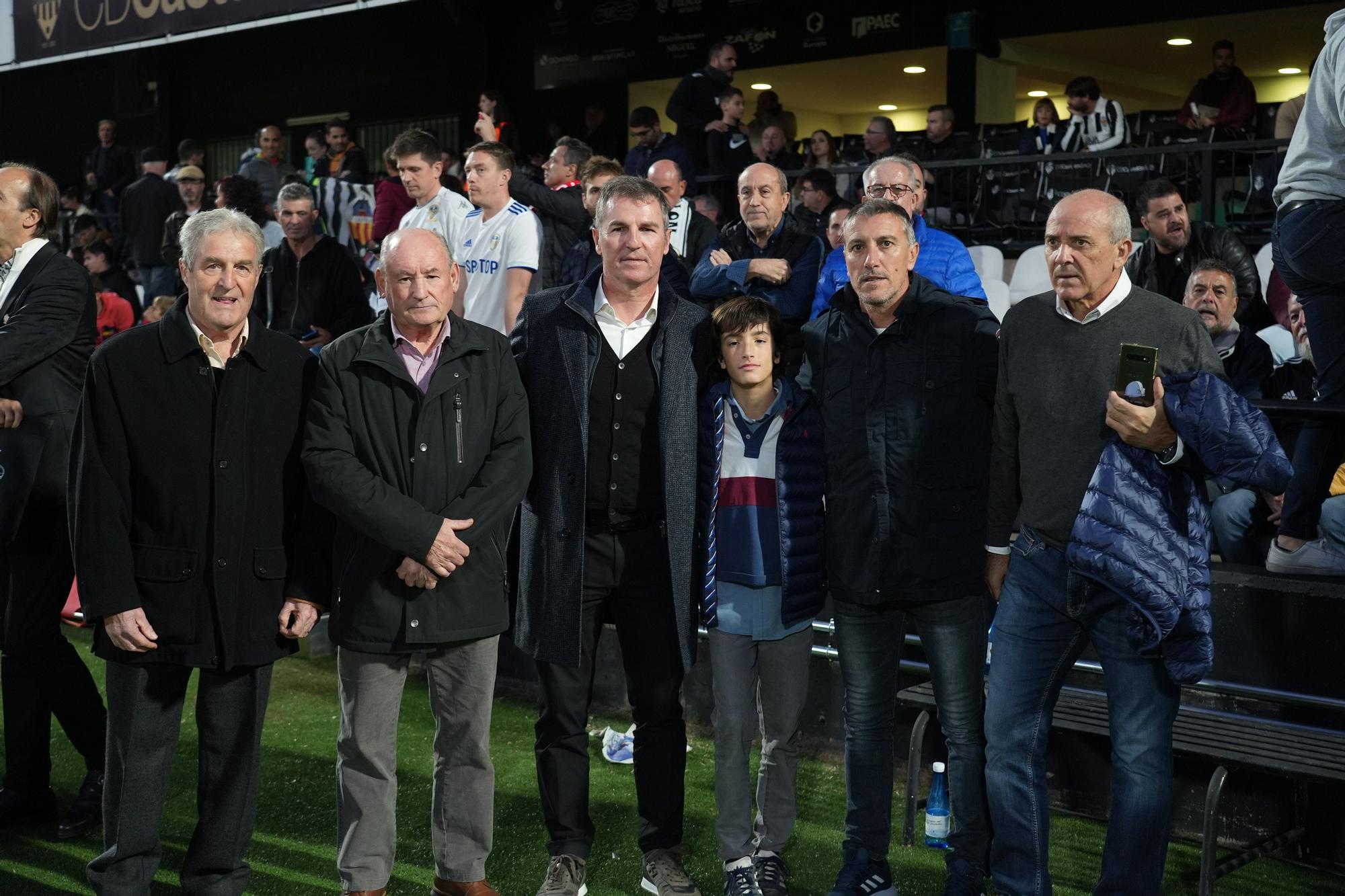 La afición del Castellón antes del partido