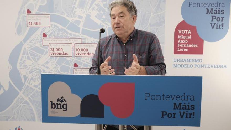 Lores: “Quien propone un nuevo PXOM pide una vuelta atrás para Pontevedra”