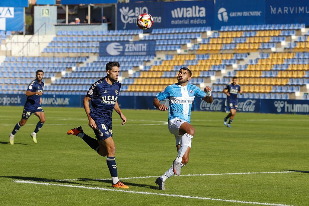 Así fue el partido entre el UCAM Murcia y el Mar Menor, en imágenes