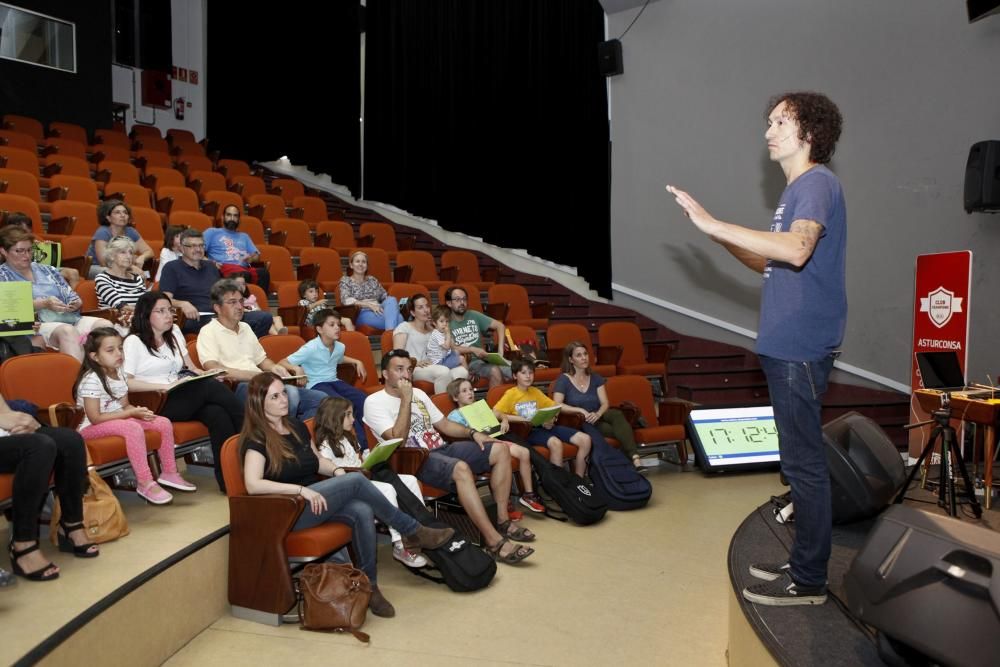 Clase magistral infantil organizada por el Derrame Rock