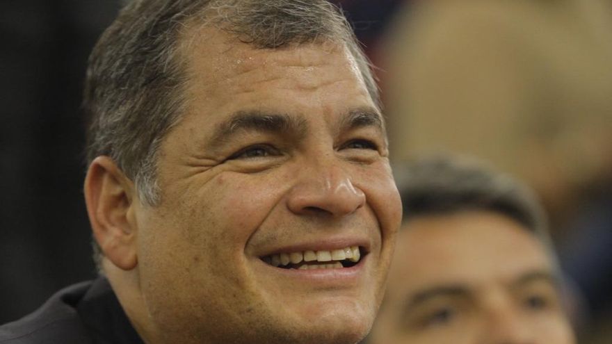 El expresidente de Ecuador Rafael Correa