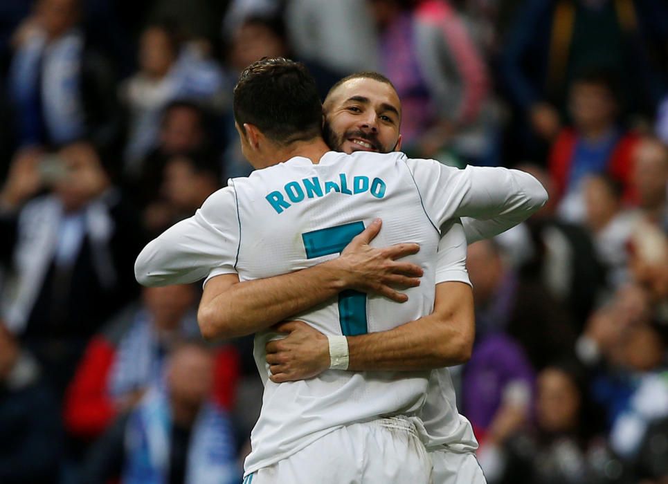 Real Madrid-Málaga: el partido en imágenes