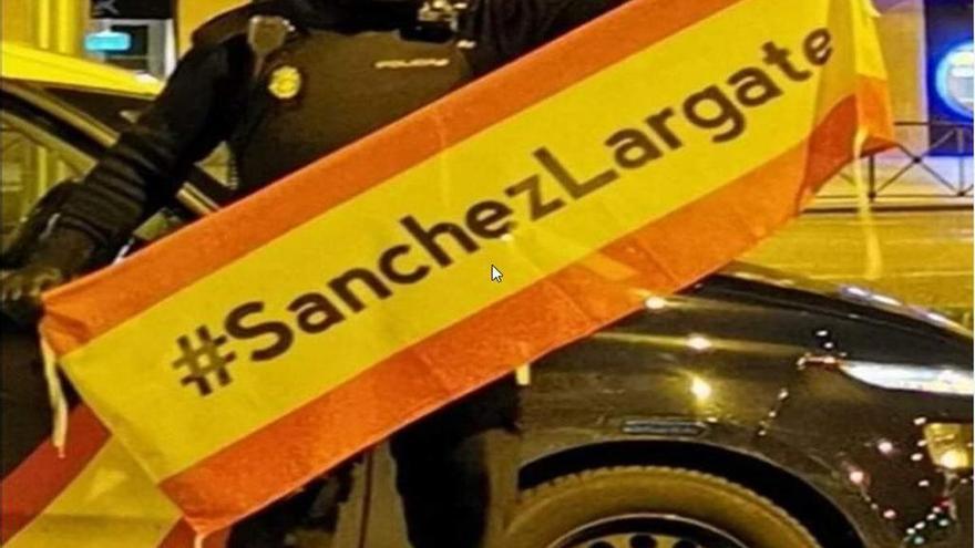 Policías en activo endurecen sus soflamas contra el Gobierno por la amnistía