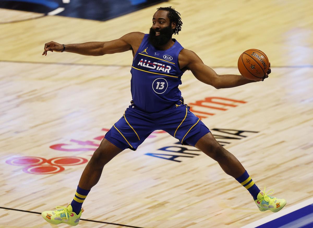 Imágenes del Partido de las Estrellas en Atlanta.