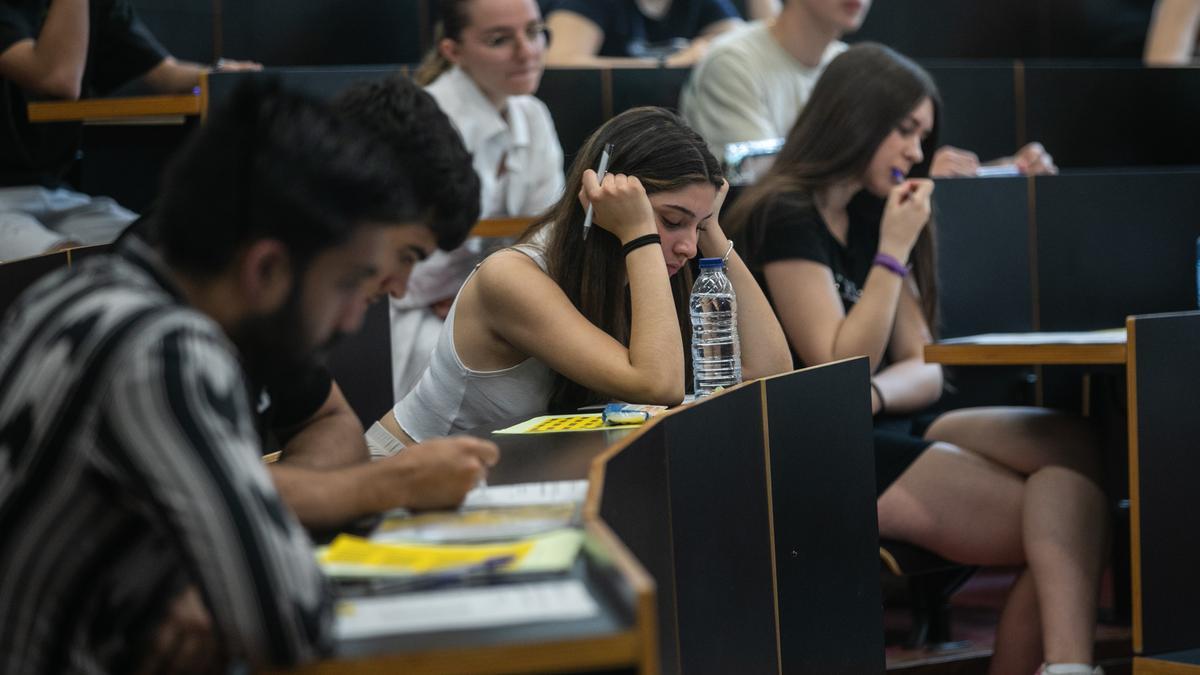 Pruebas de selectividad, en la UPF