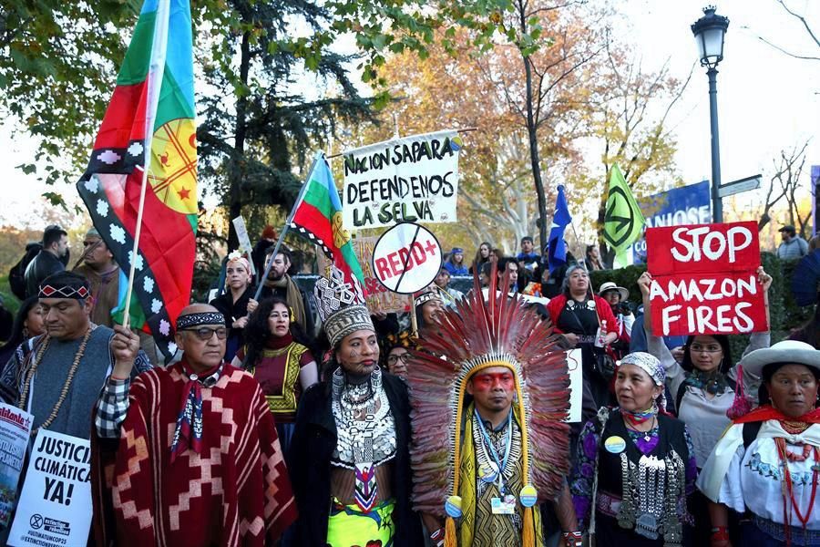 Manifestación en Madrid por la Cumbre del Clima