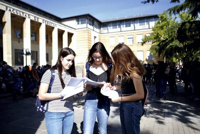 Comienza la prueba EVAU en Aragón