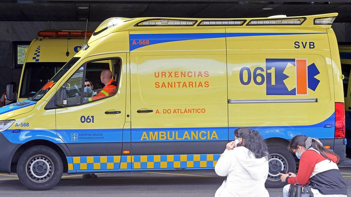 Foto de archivo de una ambulancia.