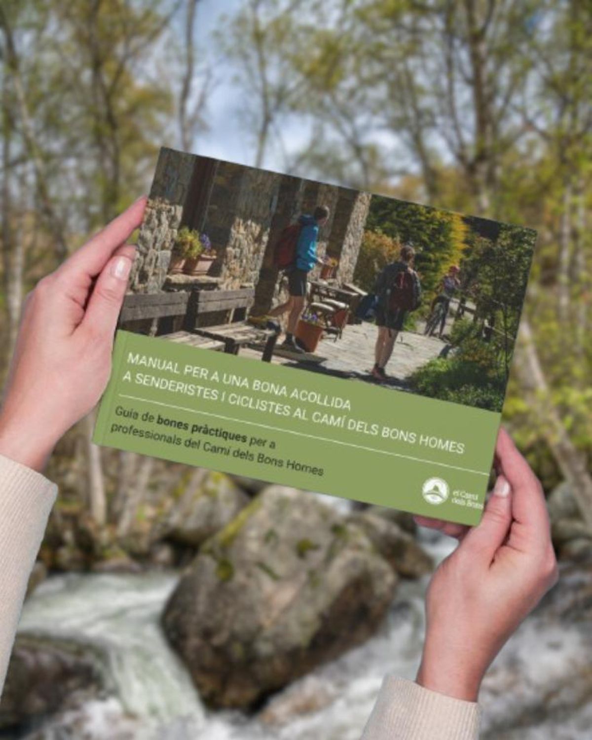 Manual per millorar l'acollida de senderistes i ciclistes al Camí dels Bons Homes