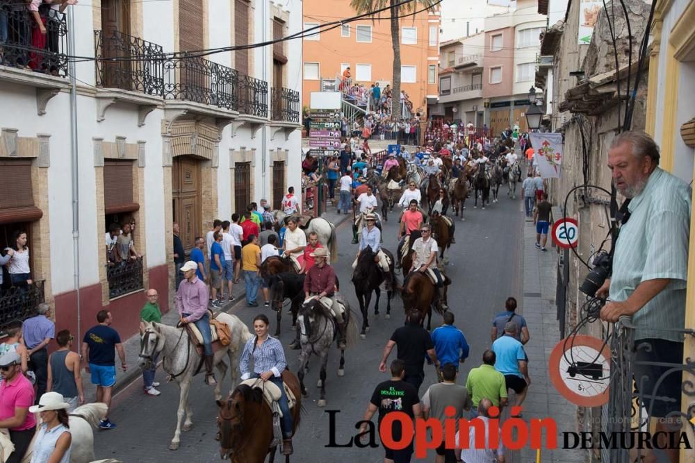 Último encierro en las Fiestas de Moratalla