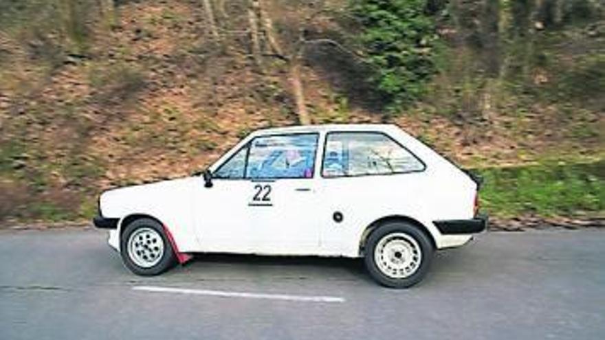 Avelino Sánchez y José María Zorita en la prueba. / langreo motor club