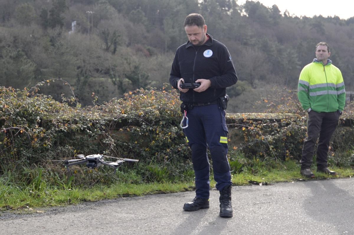 Amplio despliegue en Silleda para encontrar al joven de 18 años desaparecido