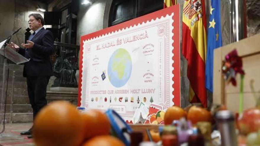 El Consell repartirá productos valencianos en aeropuertos por Navidad