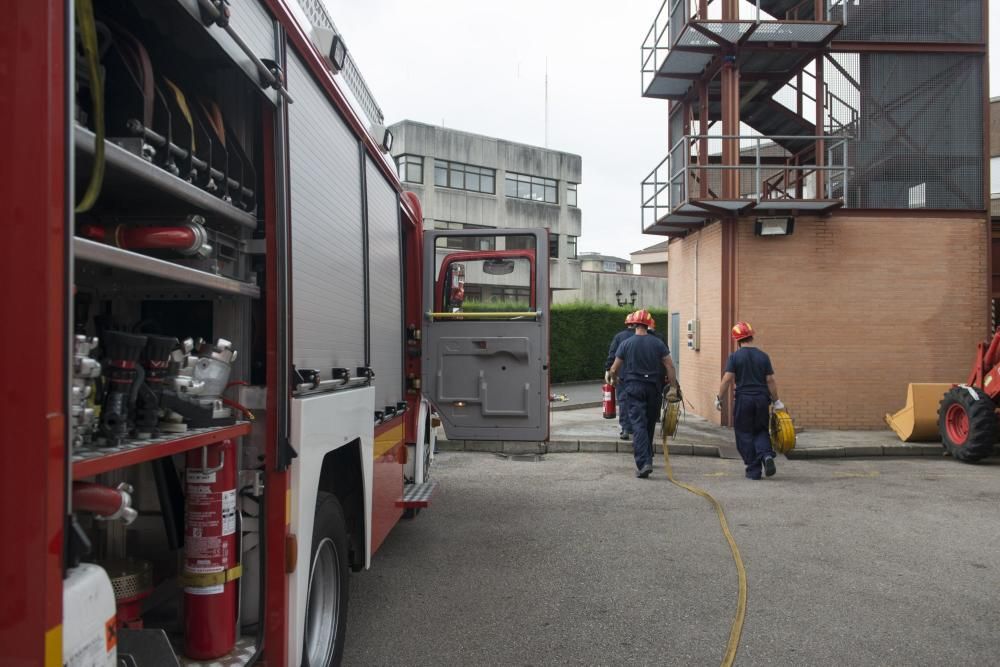 Nuevos bomberos de Oviedo