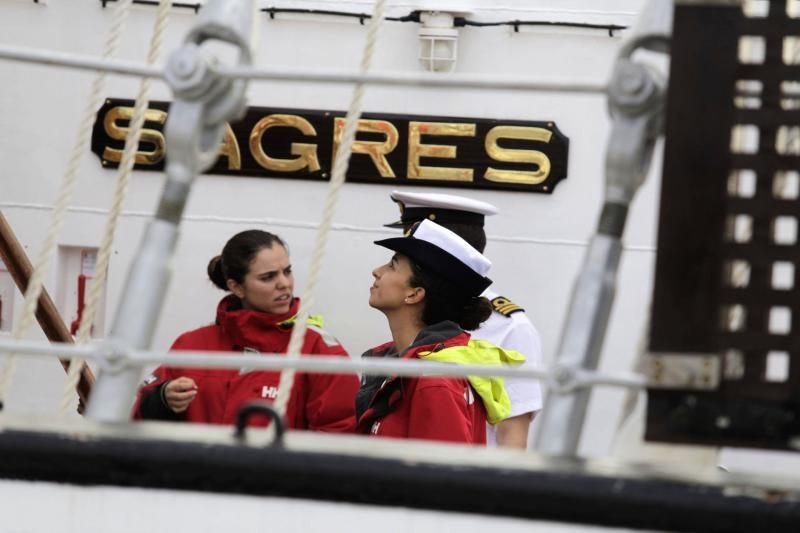 El buque escuela portugués 'Sagre', en Tenerife