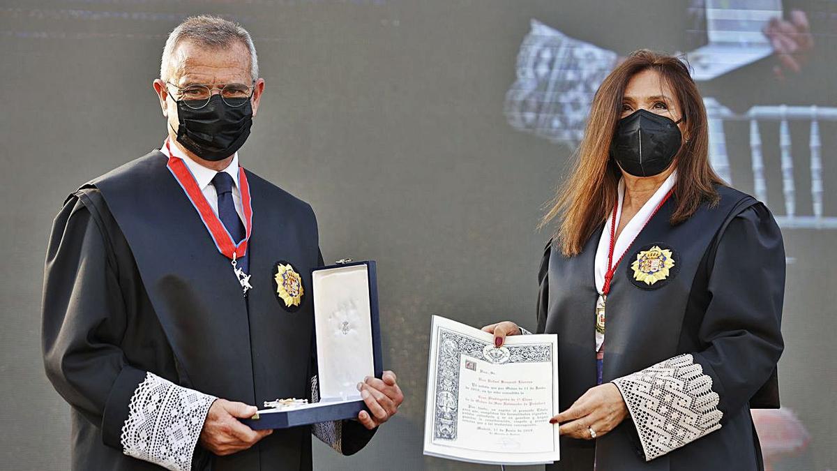 El Colegio de Abogados homenajea a Rafael Bonmatí | GERMÁN CABALLERO