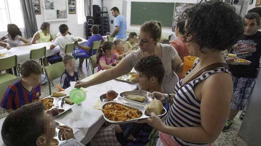 Los comedores escolares abrirán el próximo lunes con menos de mil niños extremeños