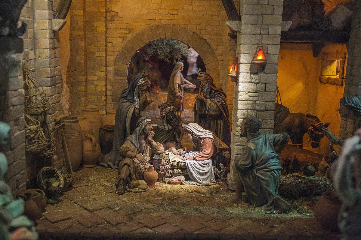 Así es el Belén de Nuevo Centro para la Navidad 2022