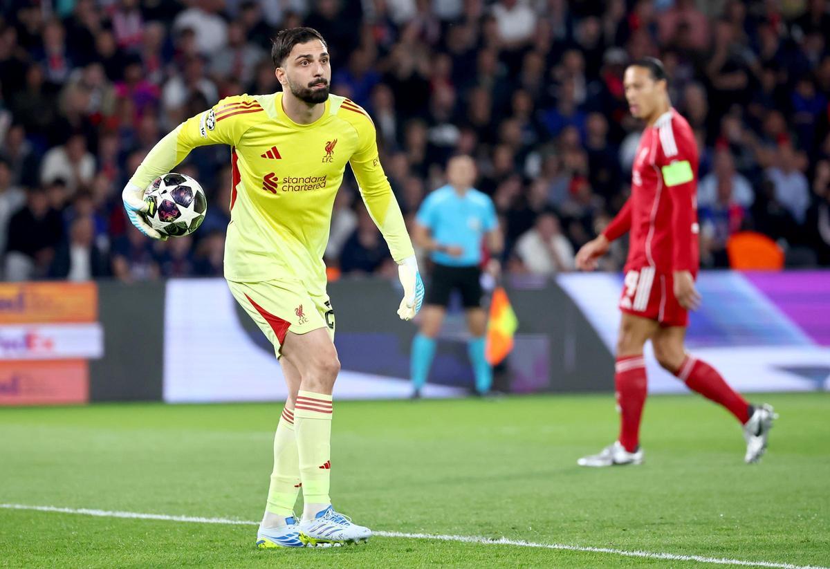 Mamardashvili, portero del Liverpool