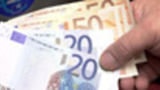 Billetes de euro.