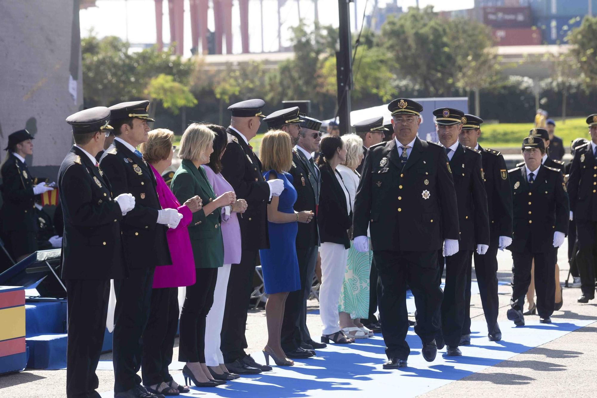 Actos de la festividad de la Policía Nacional