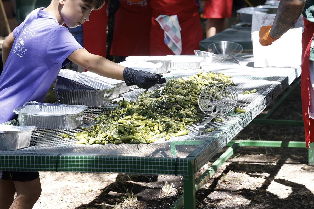 Padrón se rinde al pimiento de Herbón: 3.000 raciones para una fiesta multitudinaria Padrón se rinde al pimiento de Herbón: 3.000 raciones para una fiesta multitudinaria