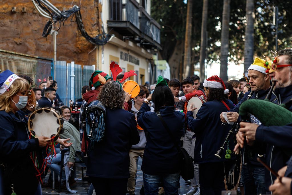 Celebración del tardeo de Nochevieja en Cartagena