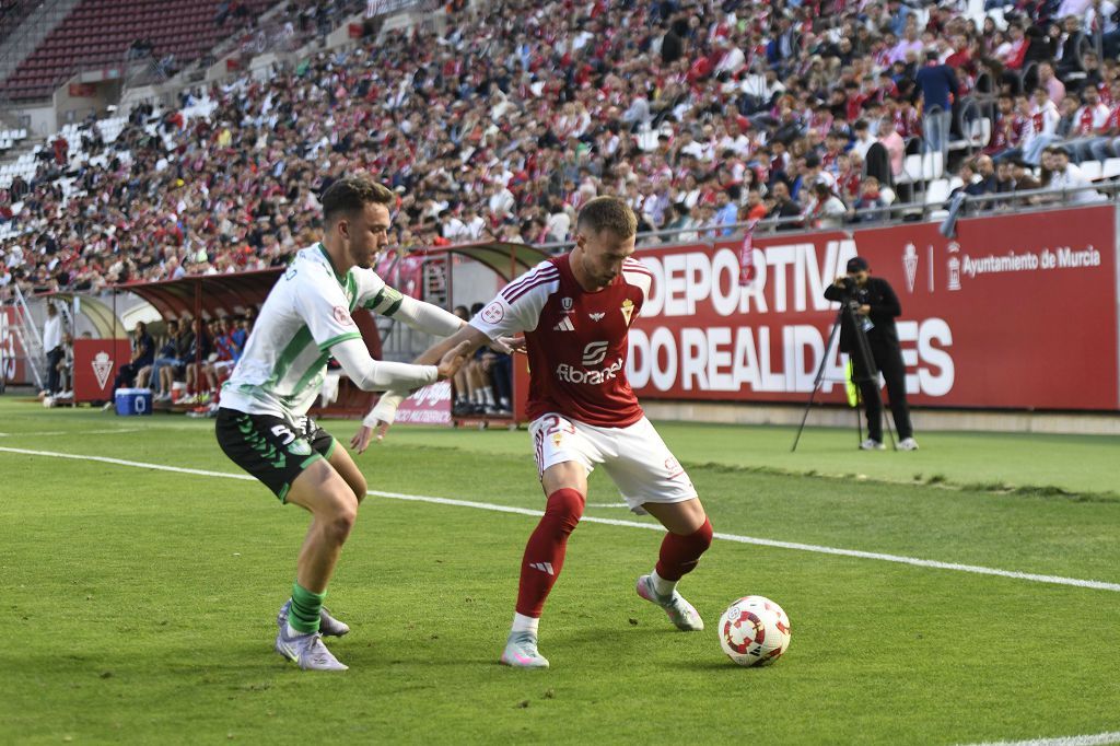 Las mejores imágenes del partido entre el Real Murcia y el Antequera