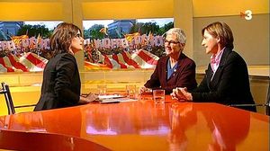 Muriel Casals i Carme Forcadell en l’‘Especial consulta’ de TV-3.