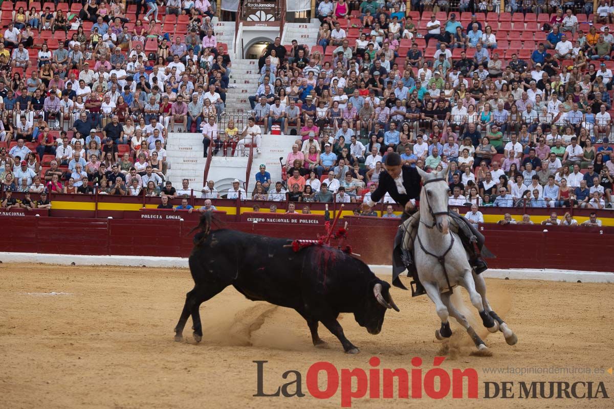 Corrida de Rejones en la Feria Taurina de Murcia (Andy Cartagena, Diego Ventura, Lea Vicens)