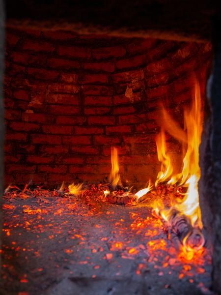 Elaboración de aceite en el molino de Latedo