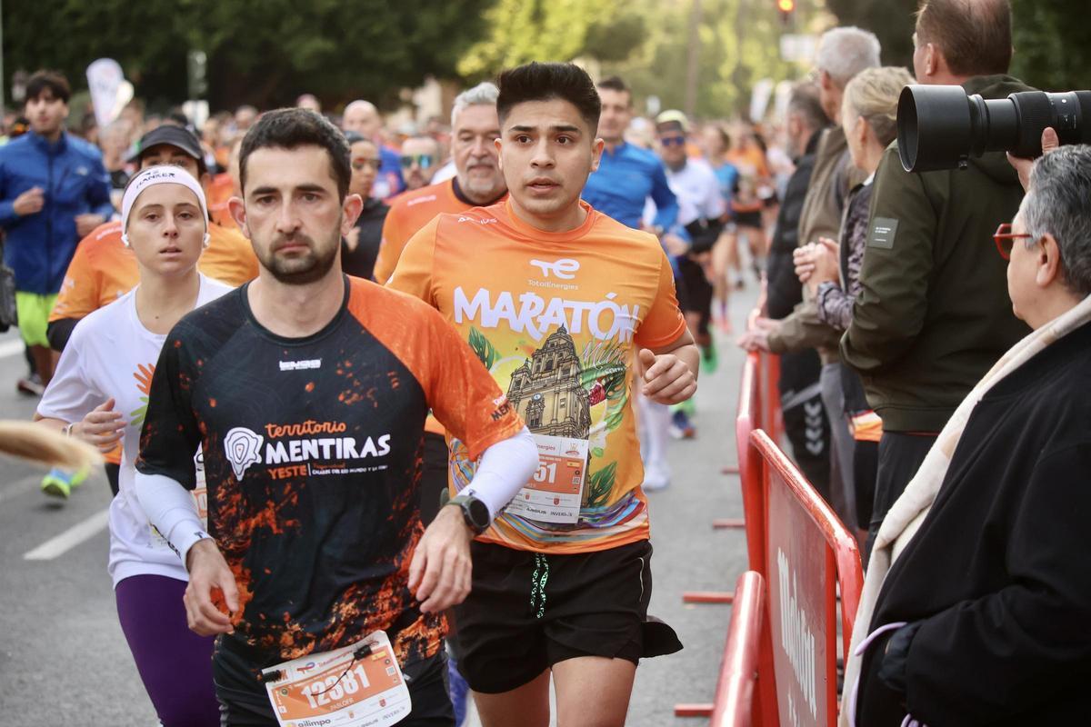 La maratón TotalEnergies Murcia Maratón Costa Cálida