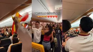 El anuncio de un piloto durante un vuelo Milán-Alicante que coincidió con la final del Mundial: "Lamentablemente..."