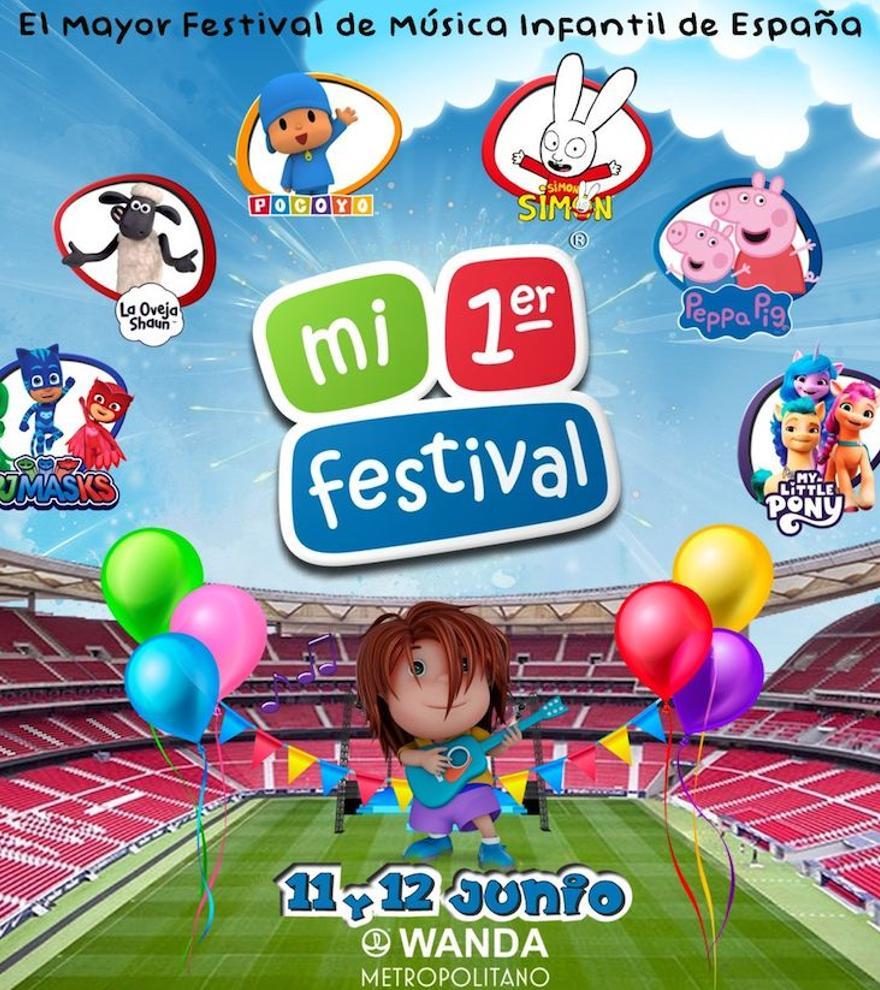 El Wanda Metropolitano acogerá ‘Mi primer festival’, el mayor evento infantil para padres e hijos