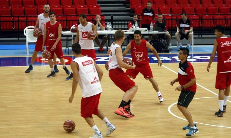 Entrenamiento del CAI Zaragoza